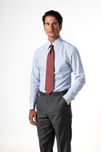 Plain Wool Light Grey Tailoring Pants
