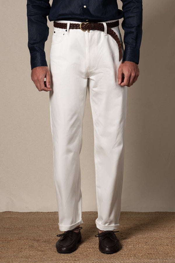 White Selvedge Jeans