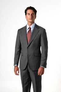 Plain Wool Light Grey Tailoring Jacket