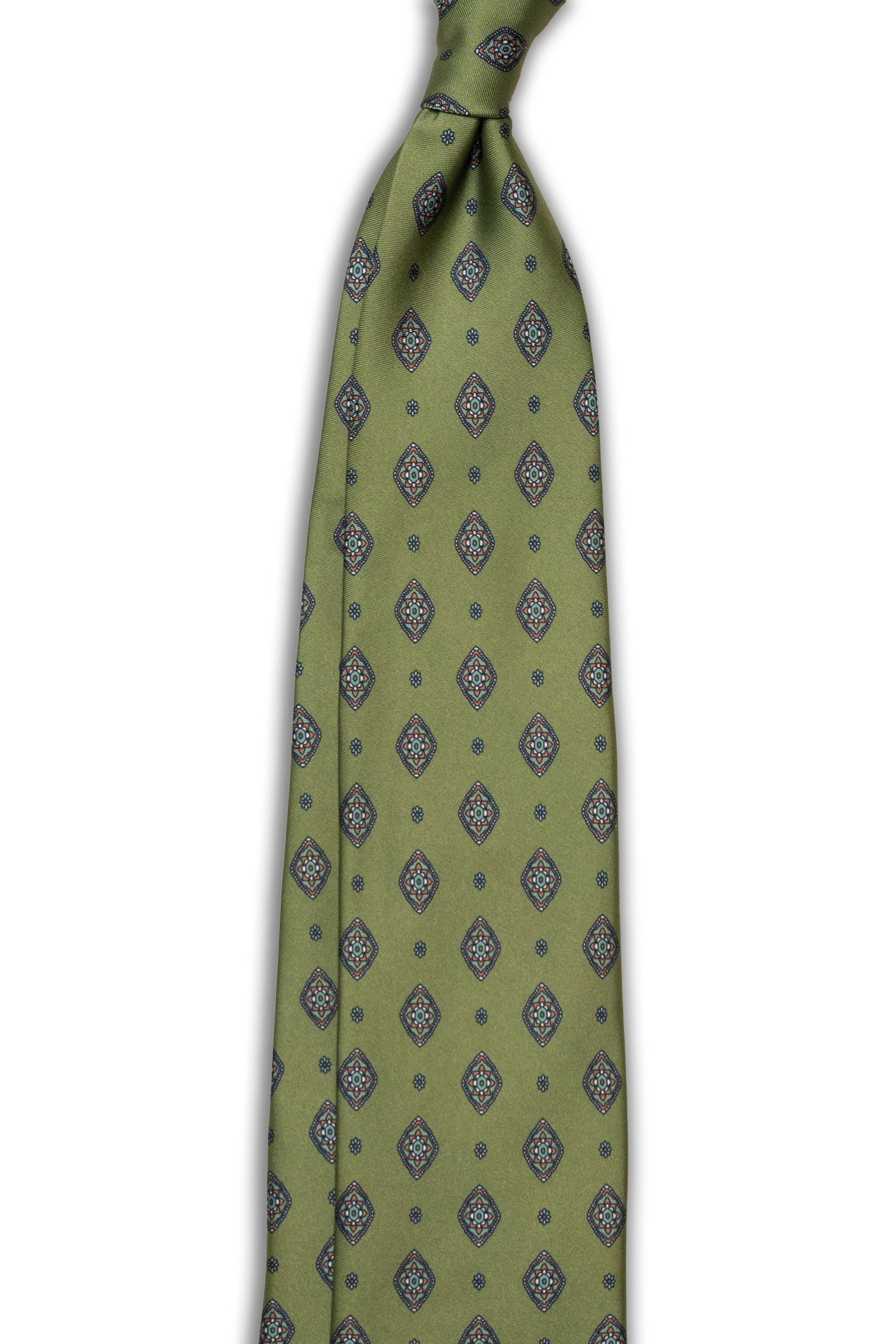 Special Diamonds Green Tie