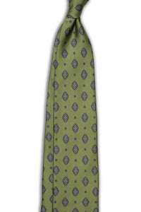 Special Diamonds Green Tie