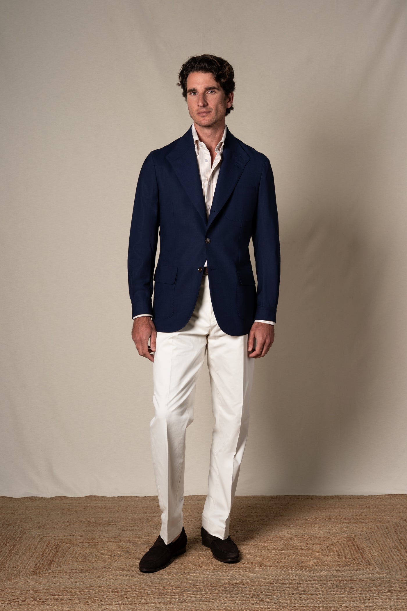 Navy Wool Teba — look completo BUND, Costa Vice Spring Summer 26