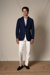 Navy Wool Teba — look completo BUND, Costa Vice Spring Summer 26