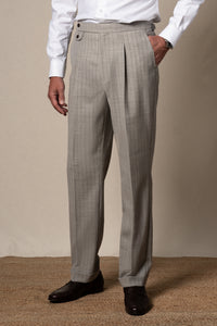 Light Grey Stripes Suit — vista alternativa 8, BUND Costa Vice Spring Summer 26