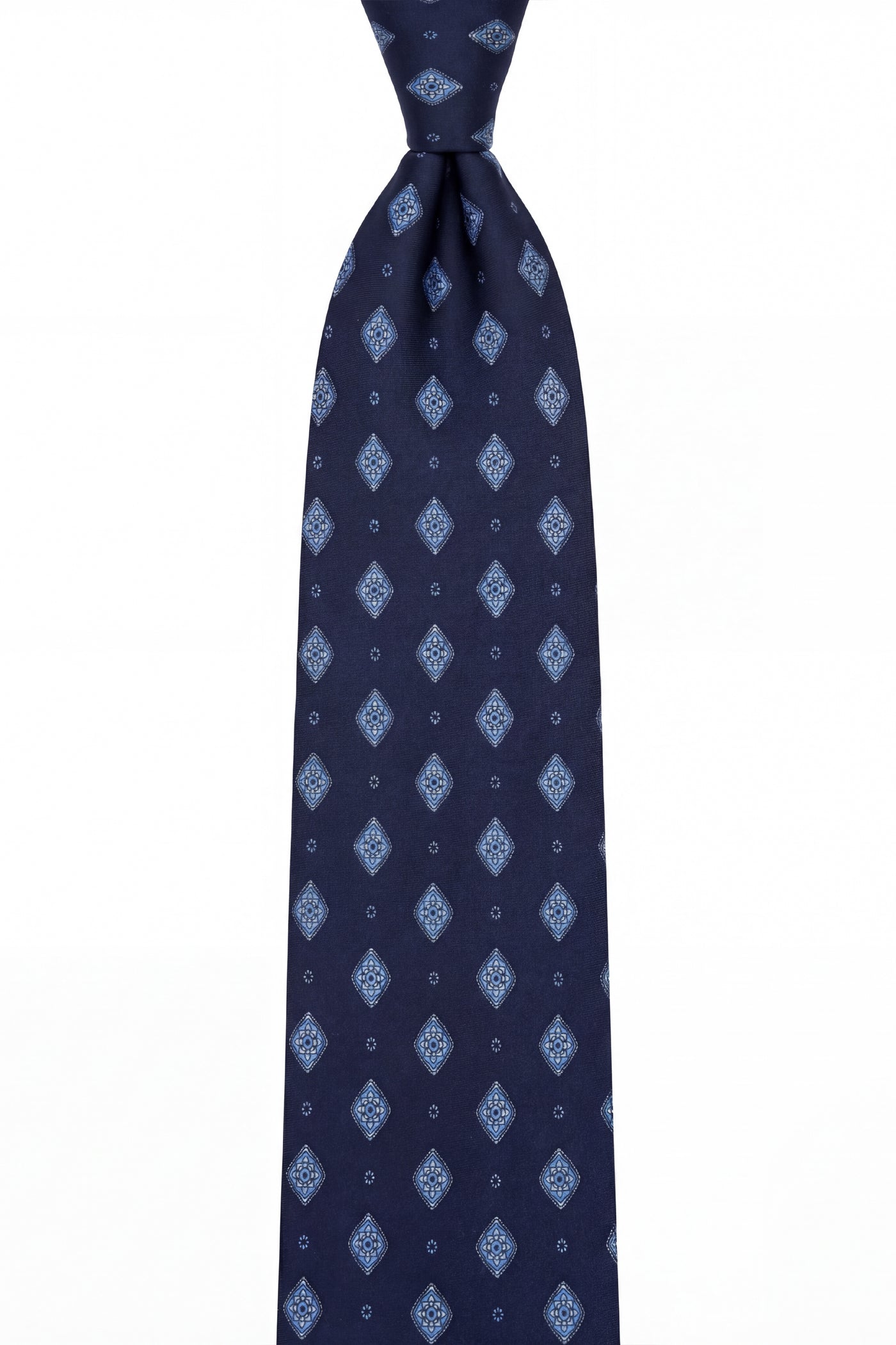 Corbata Special Diamonds Navy de seda - BUND