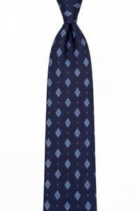 Corbata Special Diamonds Navy de seda - BUND