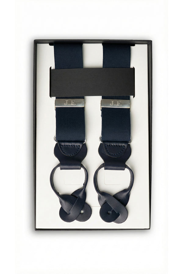 Tirantes Lisos Azul Marino