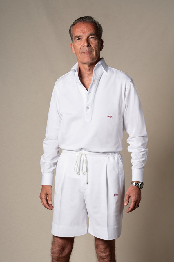 White Plain Polo Casual Shirt