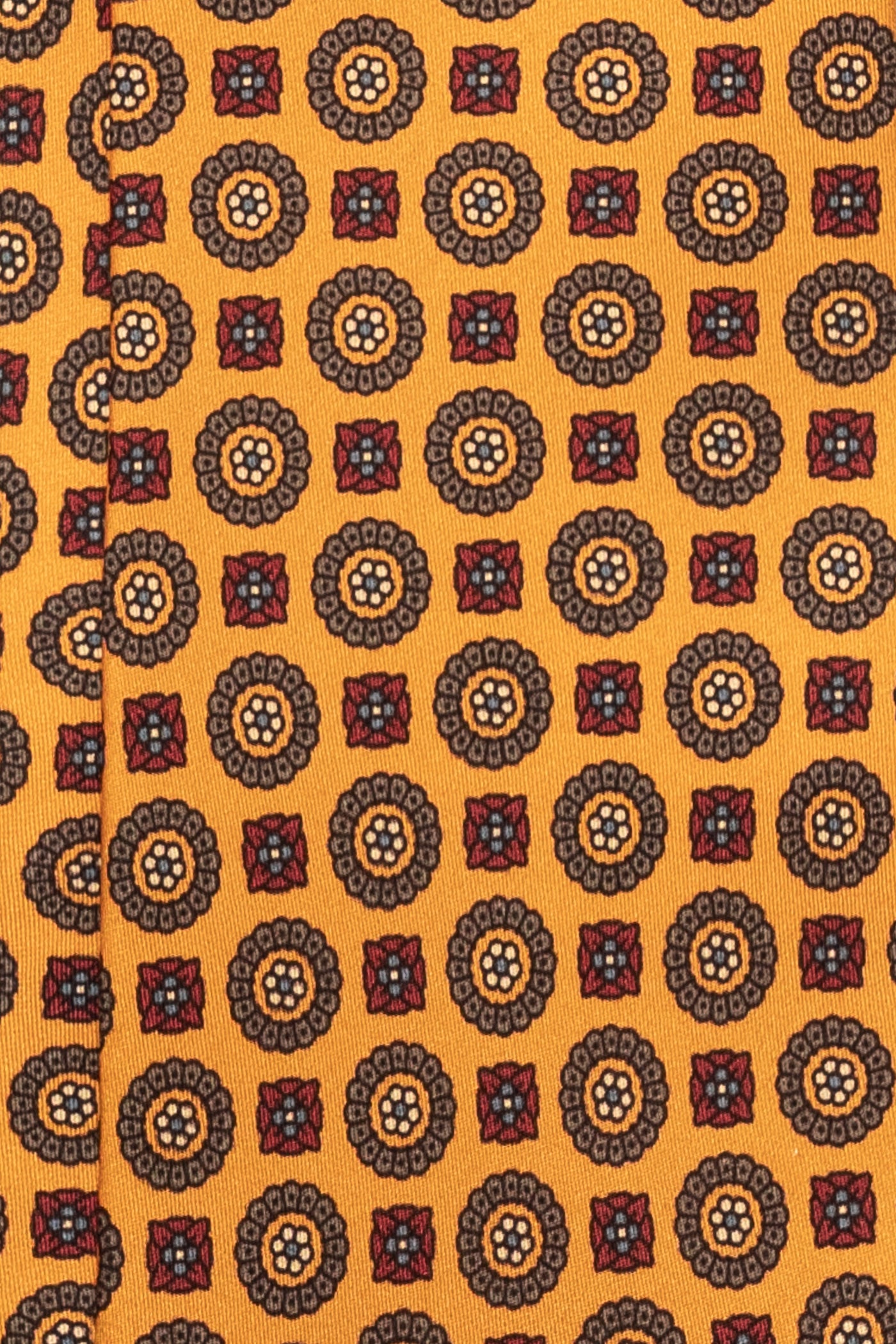 Corbata Medallions Mustard