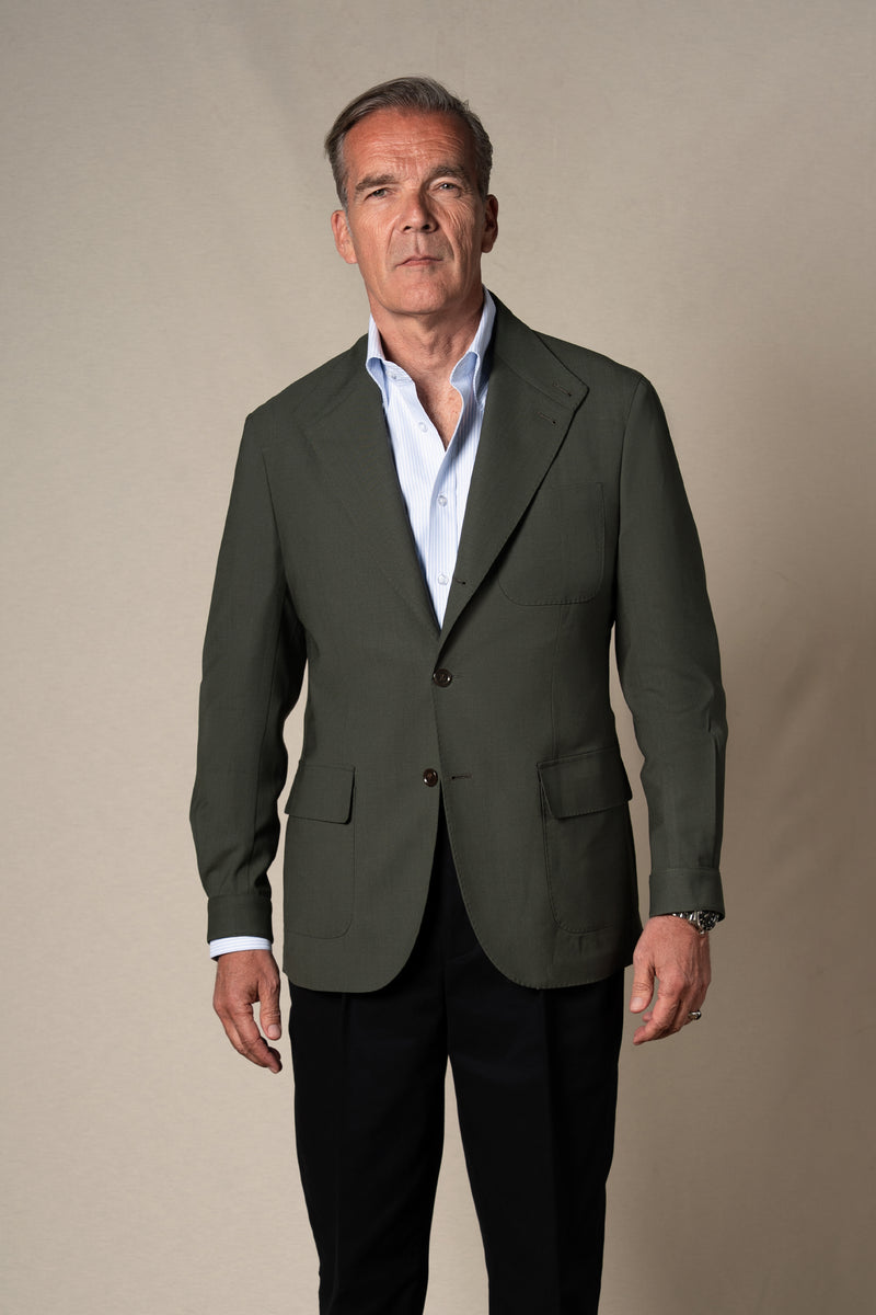 Light Green Wool Teba