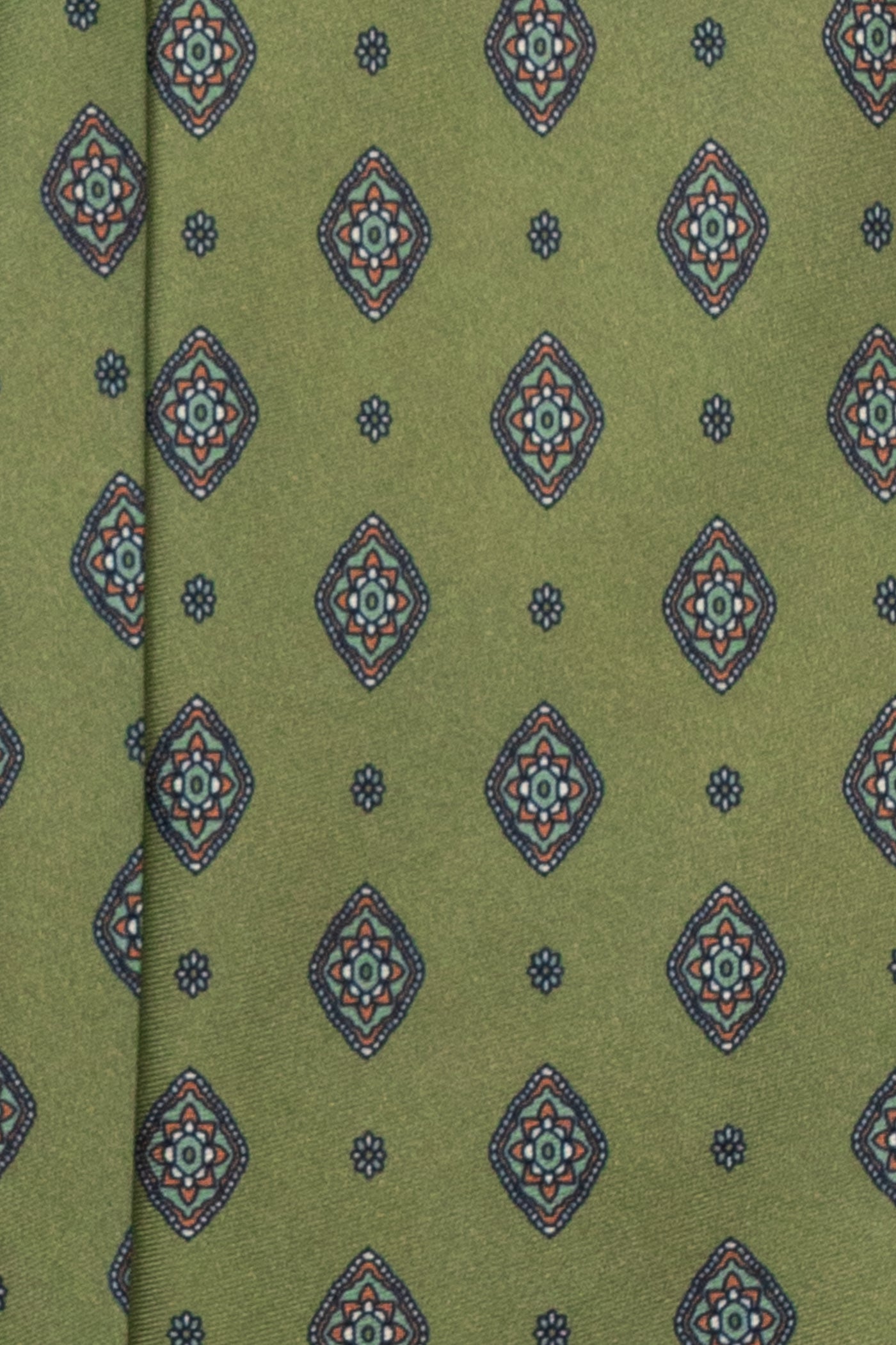Special Diamonds Green Tie