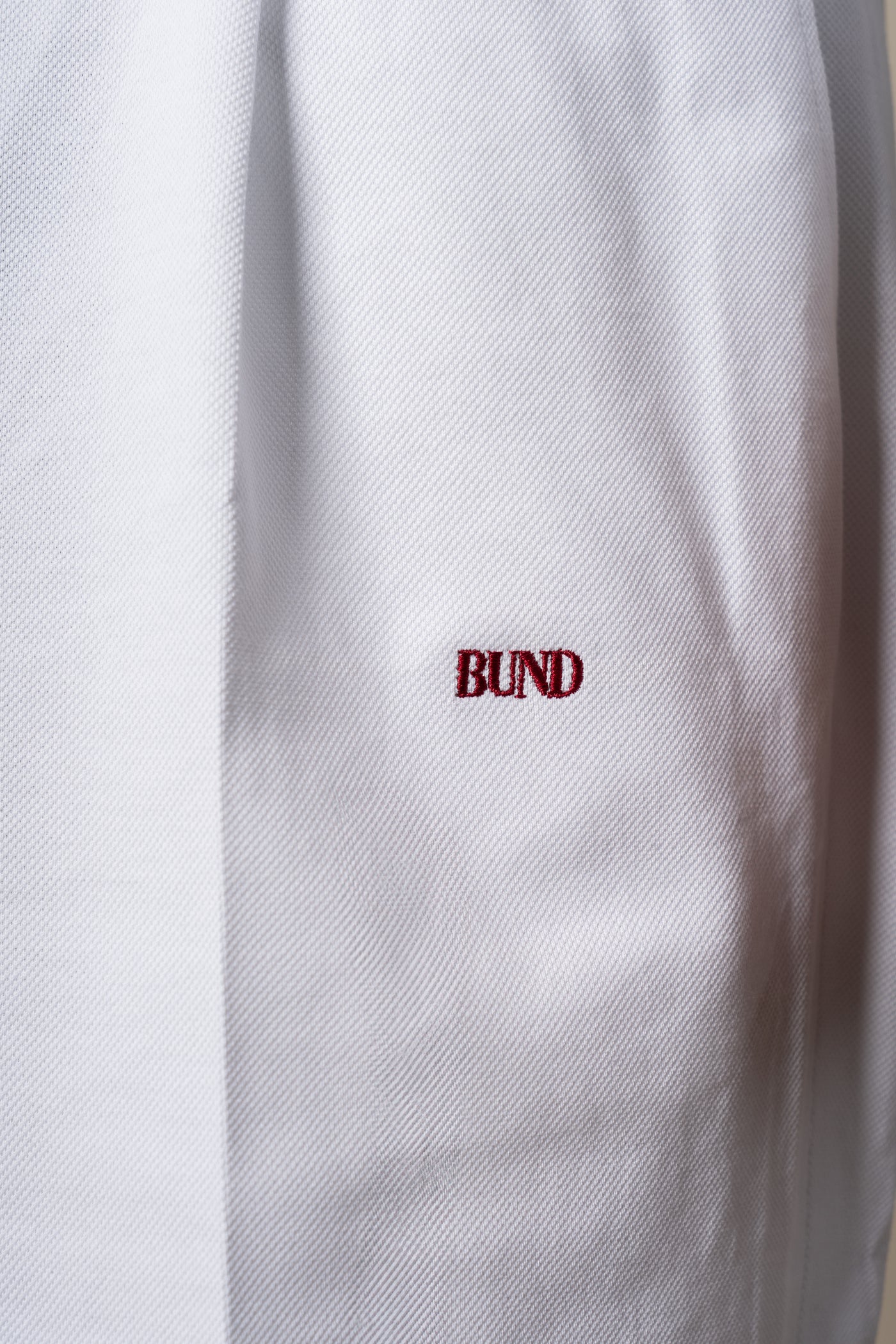 White Plain Cotton Shorts — vista alternativa 2, BUND Costa Vice Spring Summer 26