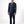 Plain Wool Navy Blue Suit