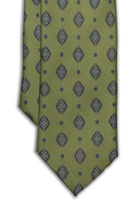 Special Diamonds Green Tie