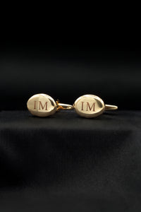 Gemelos Personalizados Oro