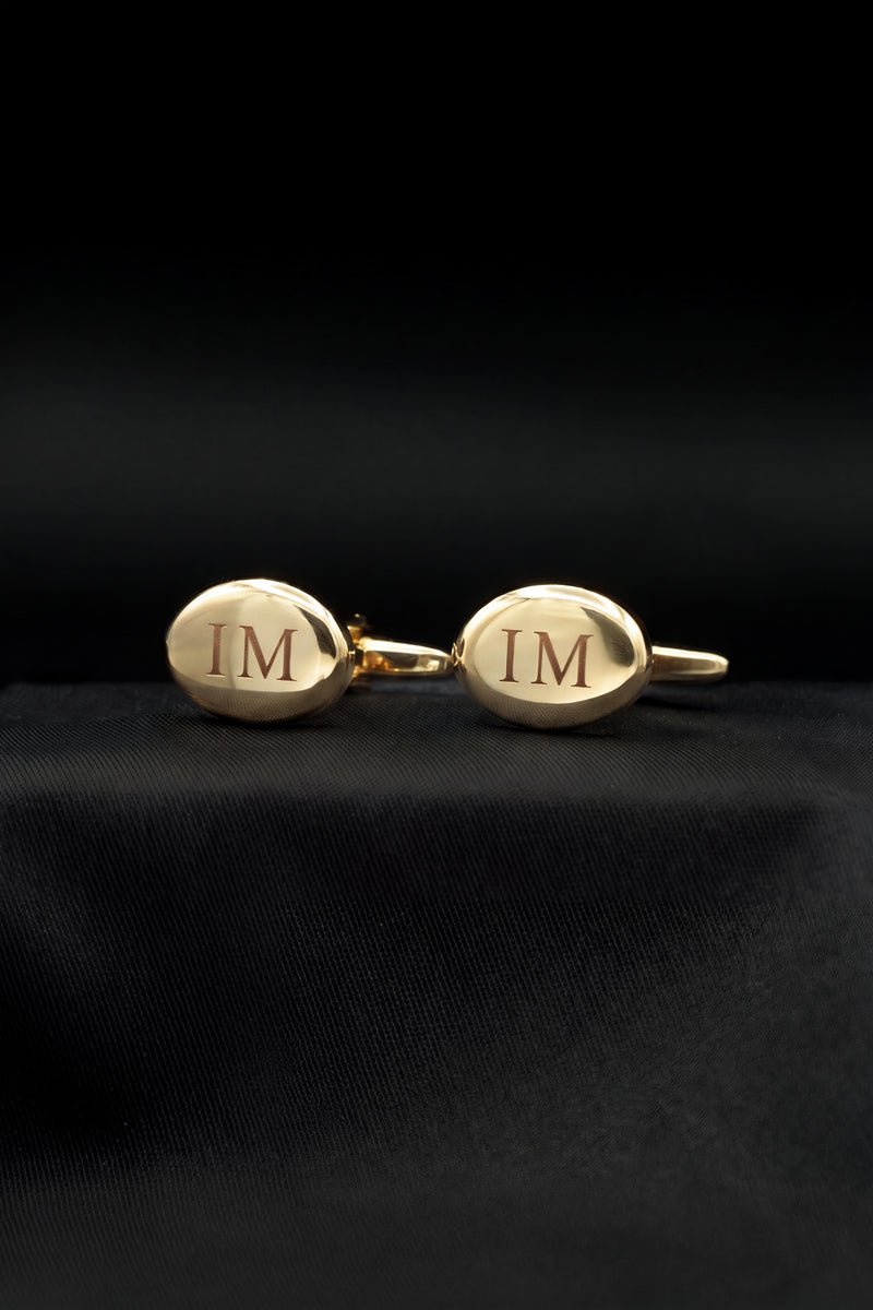 Gold Cufflinks