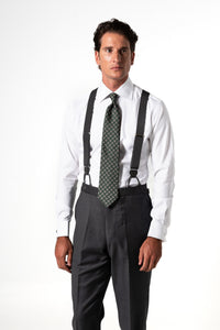 Plain Bambu White Business Shirt