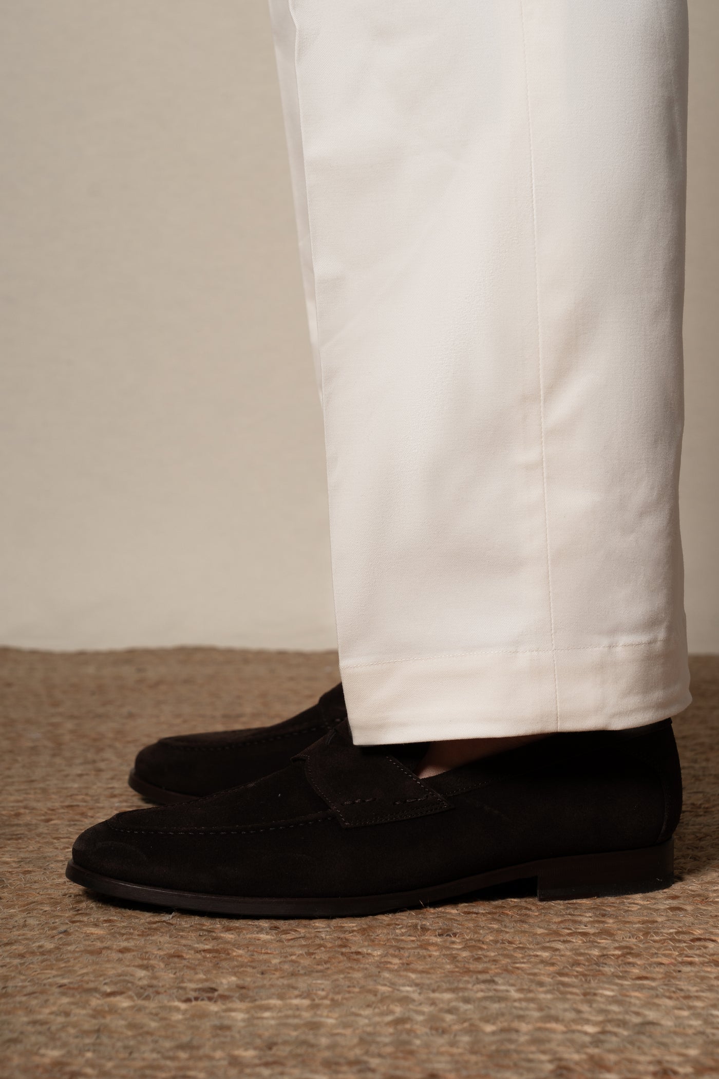 White Plain Cotton Chinos — look completo BUND, Costa Vice Spring Summer 26