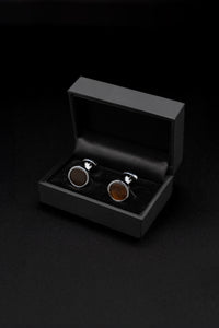 Gemelos Silver-Plated Black Onyx - BUND