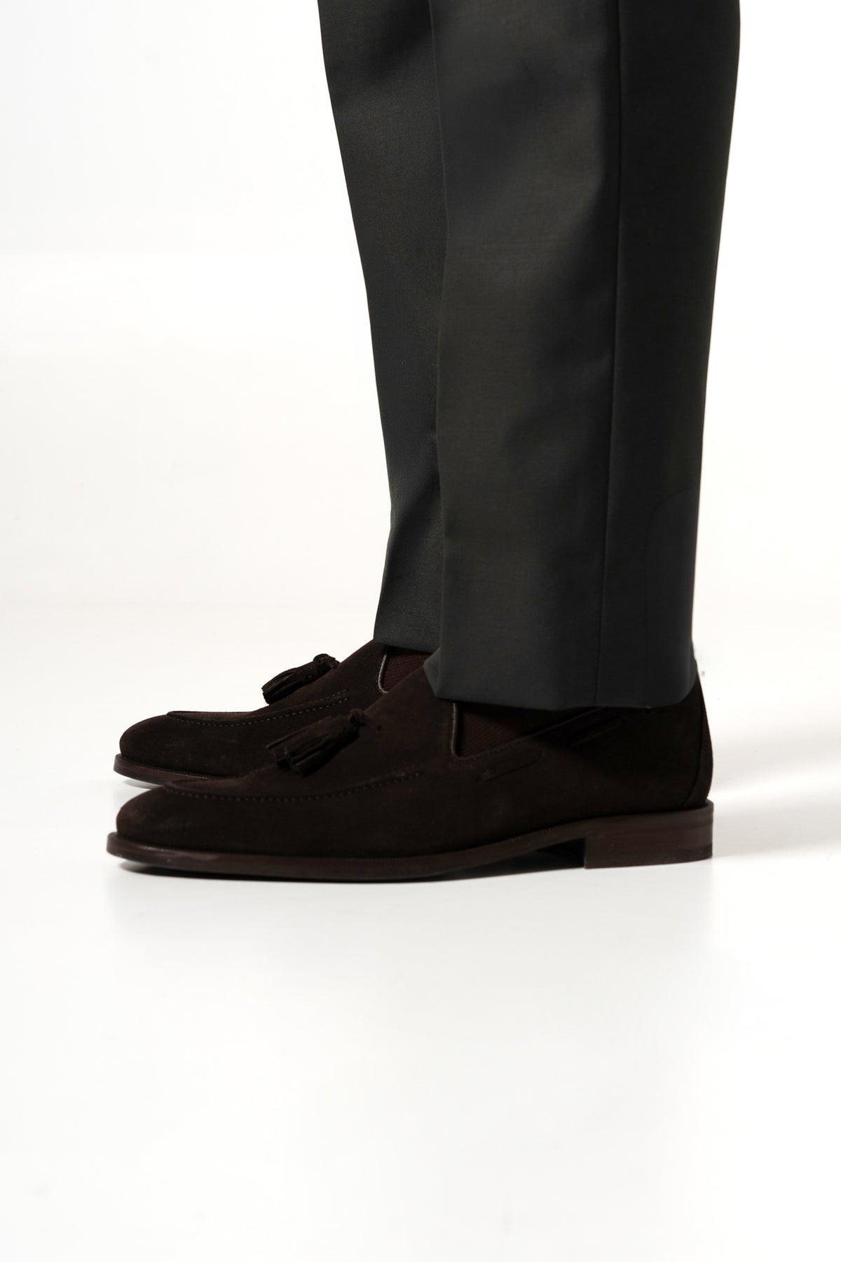 Fil a fil Stone Gray Wool Suit