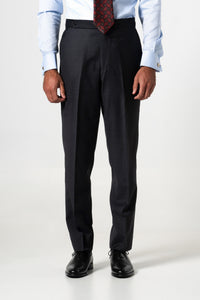 Plain Wool Dark Grey Suit