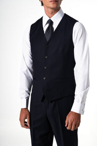 Fil a fil Stone Gray Wool Suit