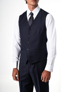 Fil a fil Stone Gray Wool Suit
