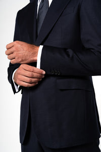 Fil a fil Stone Gray Wool Suit