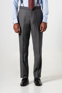 Fil a fil Stone Gray Wool Suit