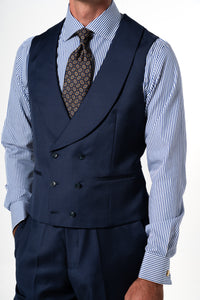 Fil a fil Stone Gray Wool Suit