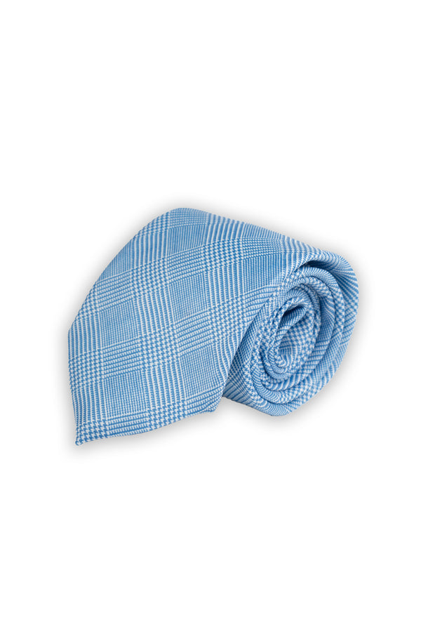 Corbata Príncipe de Gales Celeste