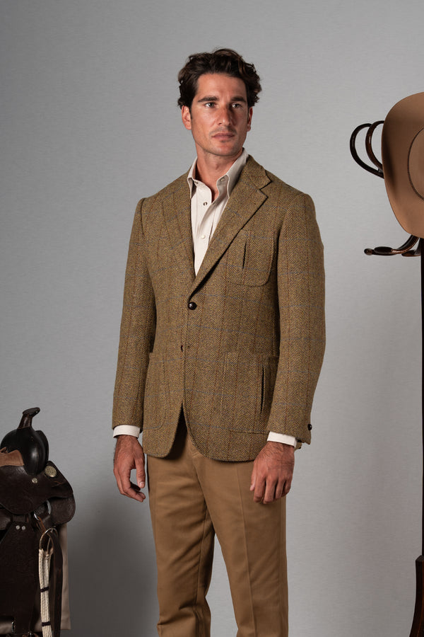 Mustard Tweed Blazer