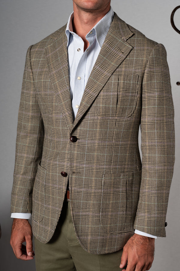 Beige Wales Flannel Blazer