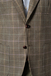 Beige Wales Flannel Blazer - Blazer a medida BUND