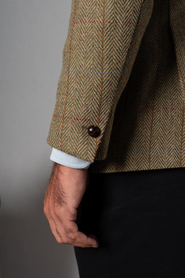 Green Tweed Blazer