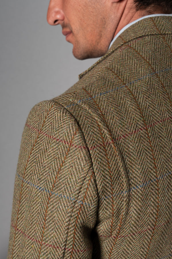 Green Tweed Blazer