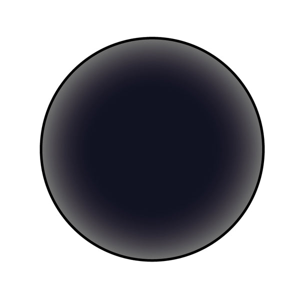 Lined in black