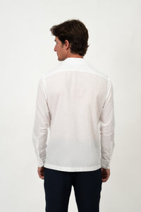 Miami White Linen Shirt