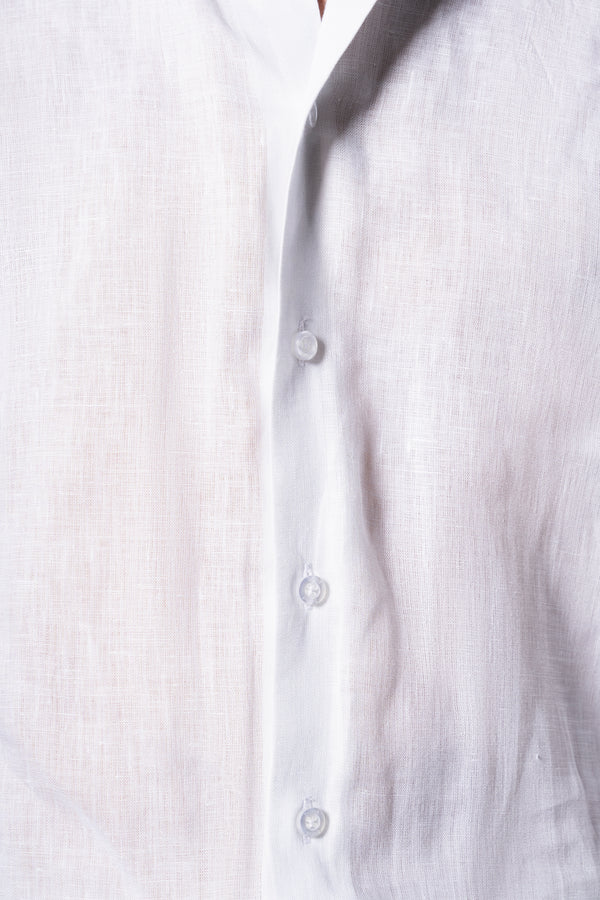 White Ceremony Linen Shirt