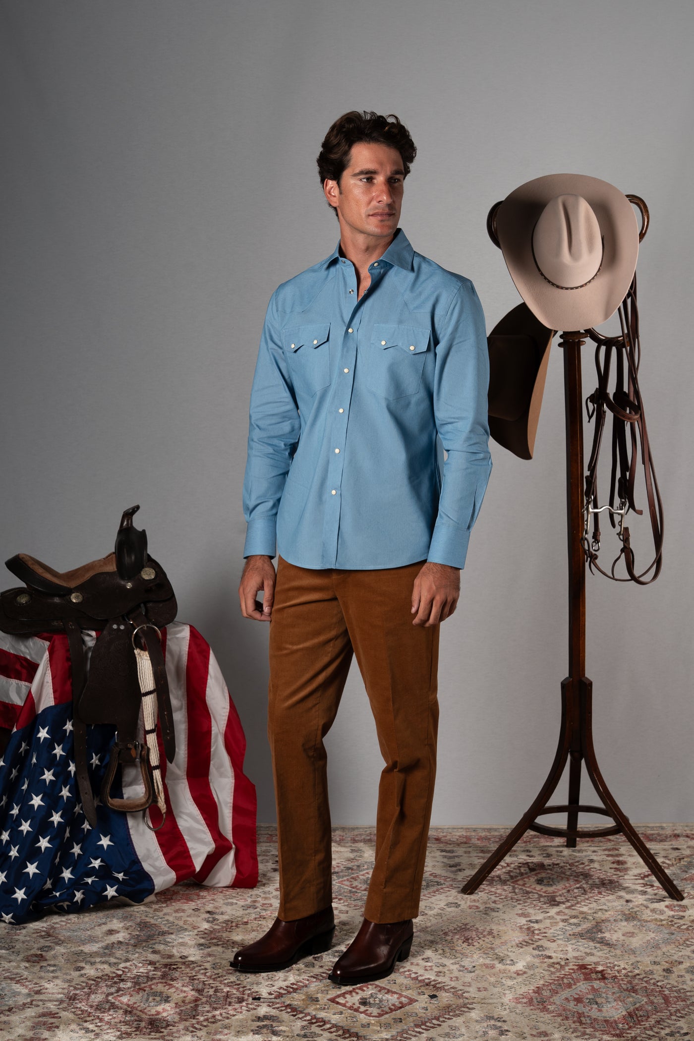 Denim Light Blue Shirt - Camisa BUND
