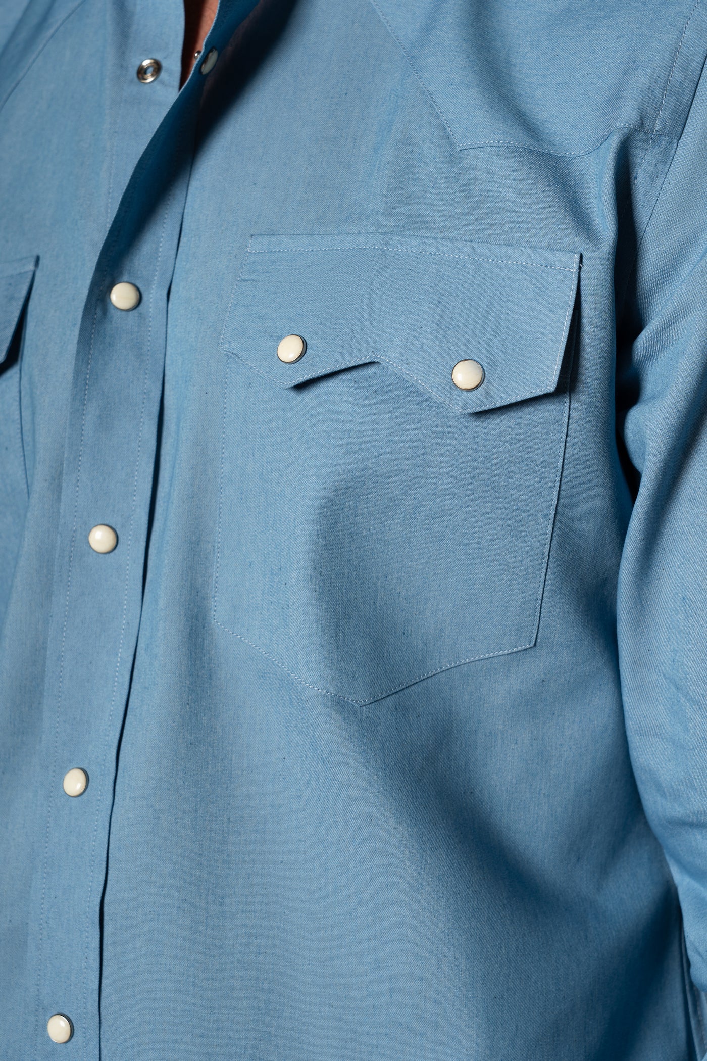 Denim Light Blue Shirt - Camisa BUND