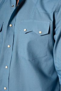 Denim Light Blue Shirt - Camisa BUND
