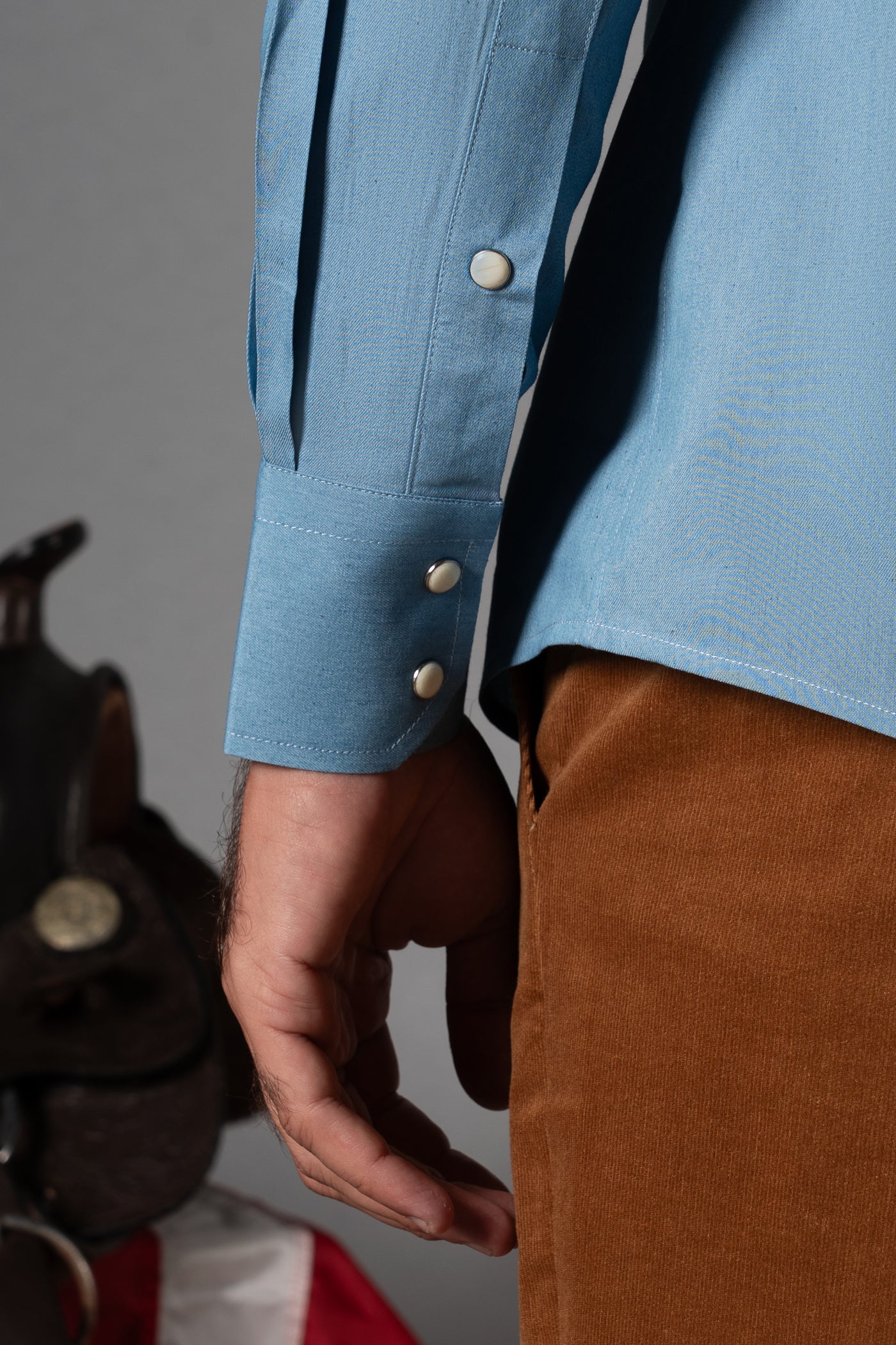 Denim Light Blue Shirt - Camisa BUND