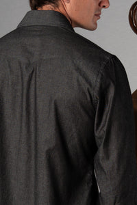 Denim Black Shirt - Camisa BUND