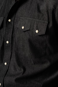 Denim Black Shirt - Camisa BUND