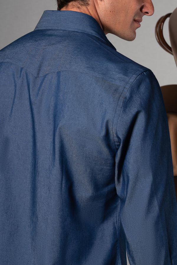 Denim Blue Shirt