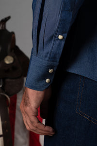 Denim Blue Shirt - Camisa BUND