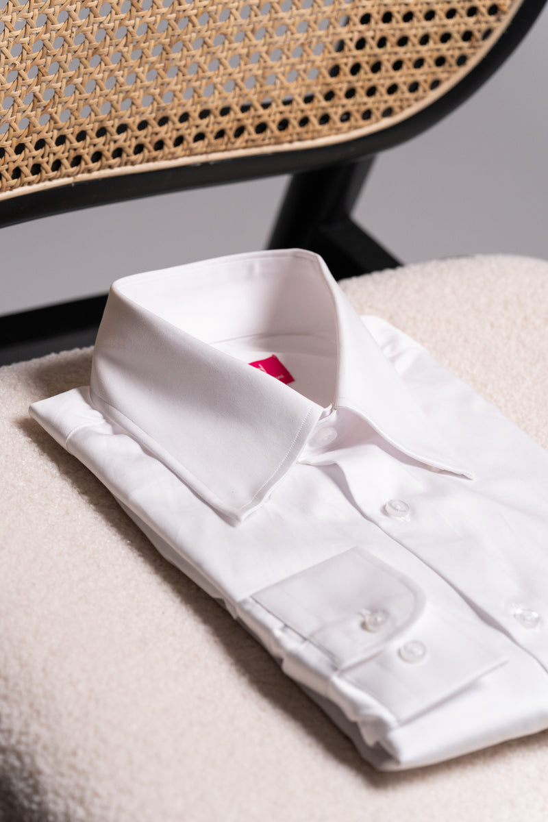 Camisa Twill Blanca - Camisa BUND