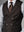 Wales Chocolate Brown Wool 3 Pieces Suit