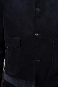Dark Navy Corduroy Flight Jacket